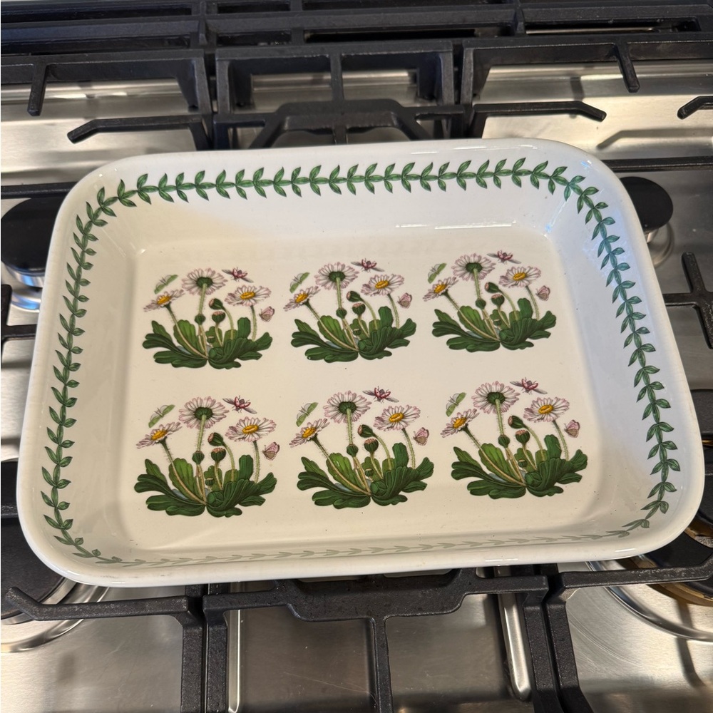 Portmeirion Botanic Garden Lasagne Dish- RARE!